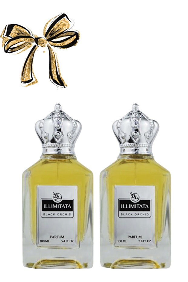 قطعتان من عطر الأوركيد الأسود 100 مل
