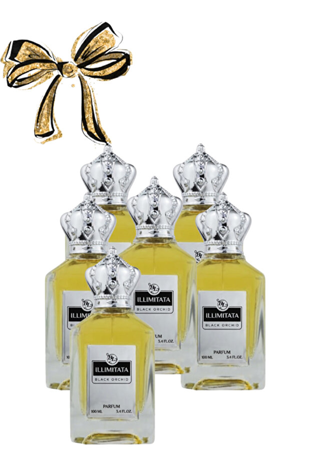6 قطع من عطر الأوركيد الأسود 100 مل