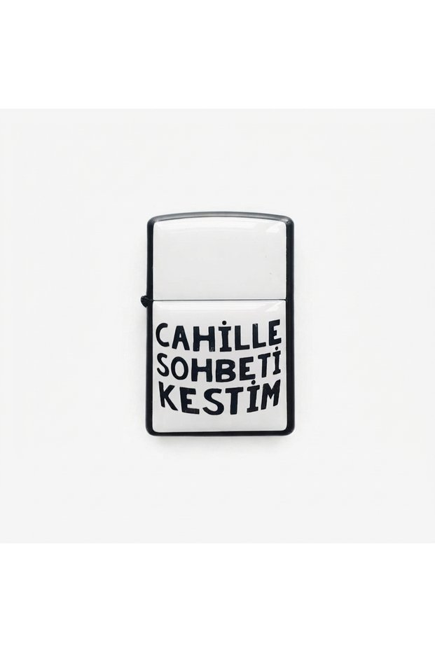 Classic Metal Windproof Lighter - Zippo Style & Refillable 188