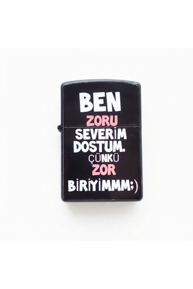 Classic Metal Windproof Lighter - Zippo Style & Refillable 184