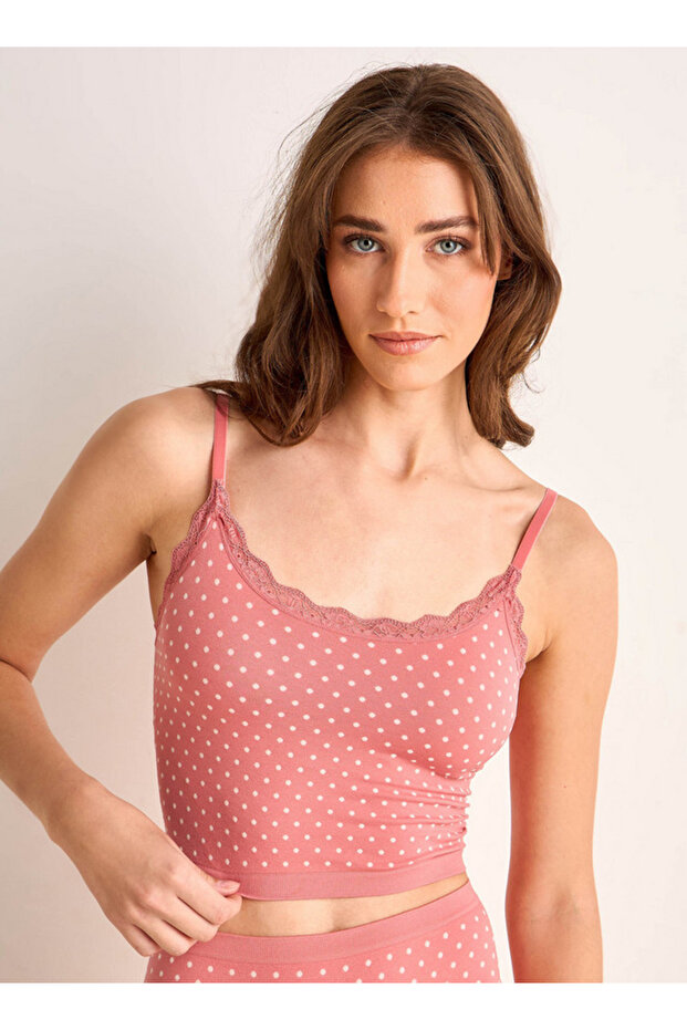 Intimates Camisole Polka Dot Print