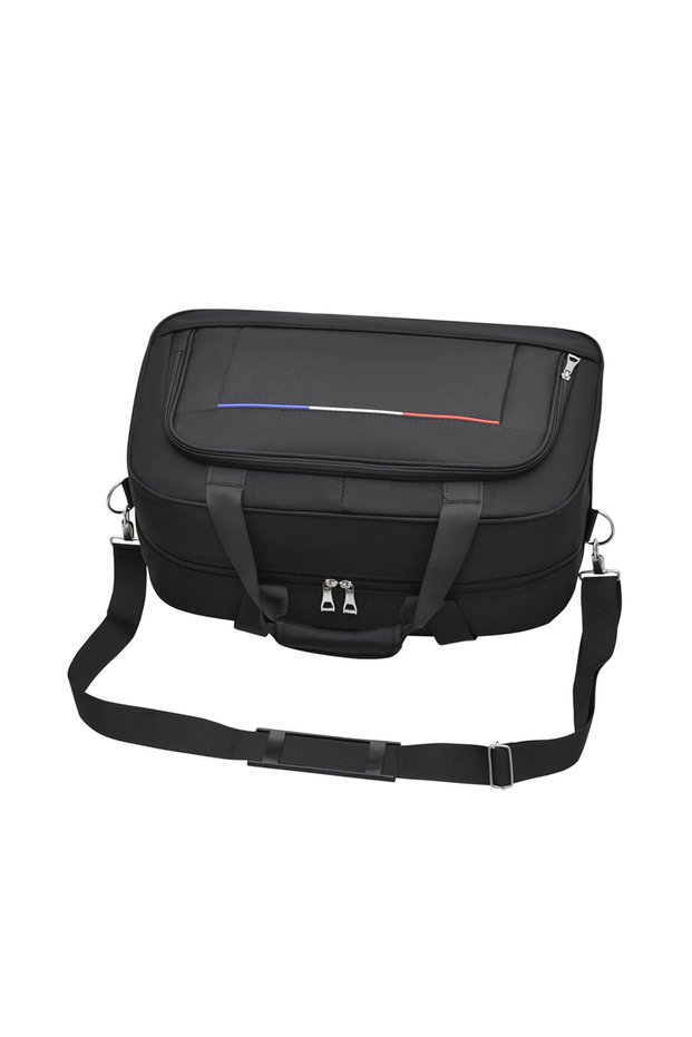 Black Zip Shoulder Bag