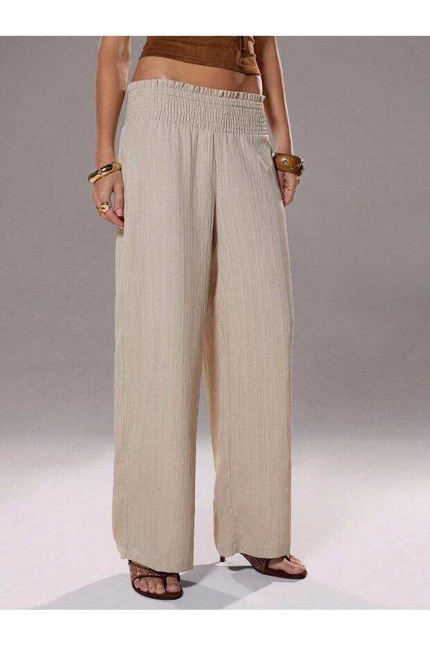 Pantaloni, bej - M