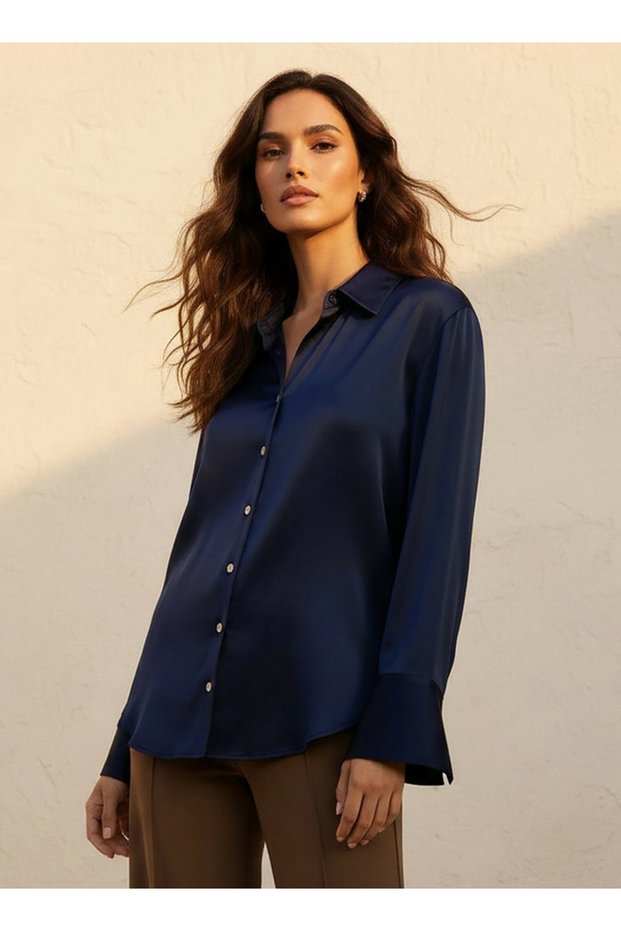 SATIN SHIRT