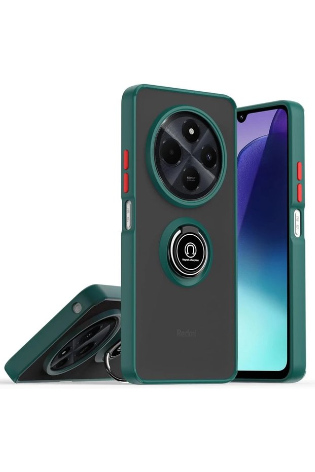Spt-Gld Newface Realme C75 4g Case Montreal Ringed Silicone Cover (123834) - Green