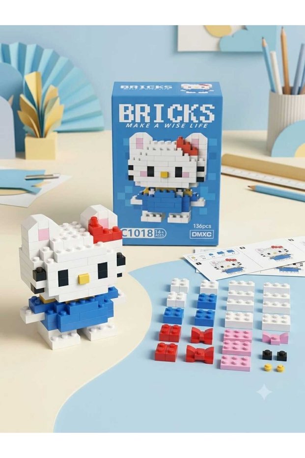hello kitty bricks karakter figür