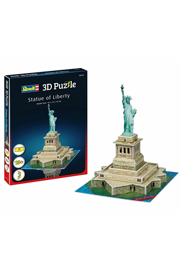 00114 Revell 3D Puzzle Statue of Liberty 31 Pieces