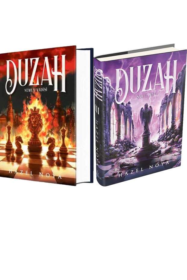 Duzah 1 Ciltli Nemea Vadisi and Duzah 3 Ciltli Şah ve Mat (Hazel Noya) Set of 2