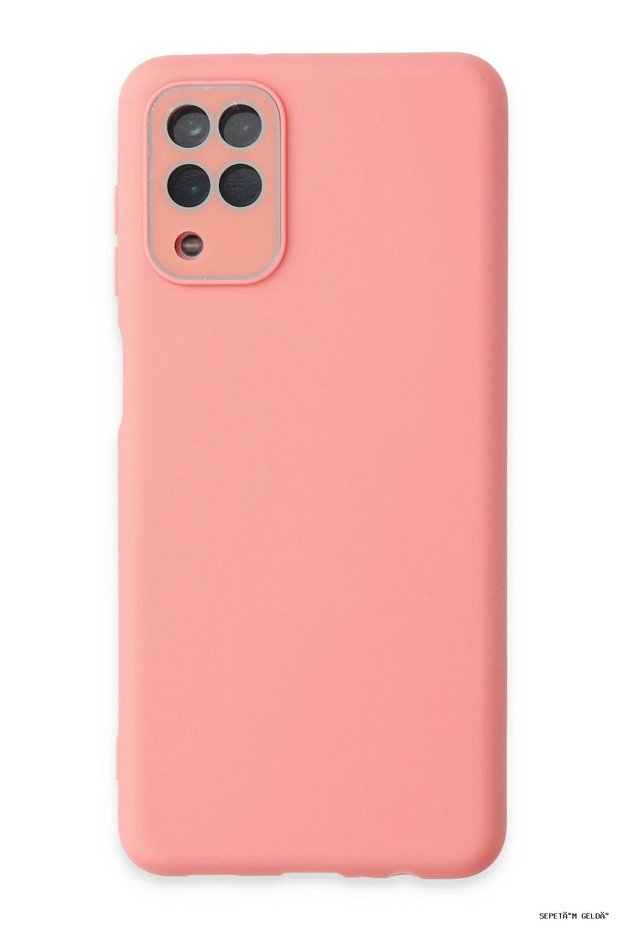 Spt-Gld Newface Galaxy A22 Case Launch Glass Cover (142528) - Pink