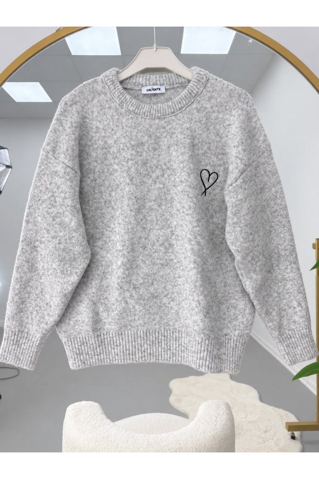 Women's Lumi Knitwear Sweater Gray