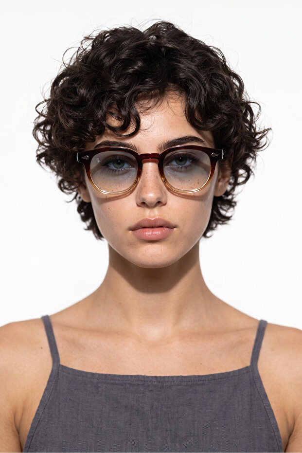 Dunke Brown Nude Blue Photochromic Sunglasses