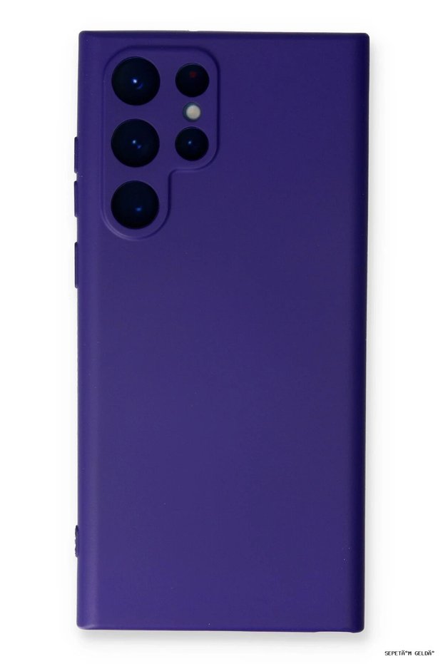 Spt-Gld Newface Galaxy S24 Ultra Case Nano Velvet Silicone (153334) - Purple