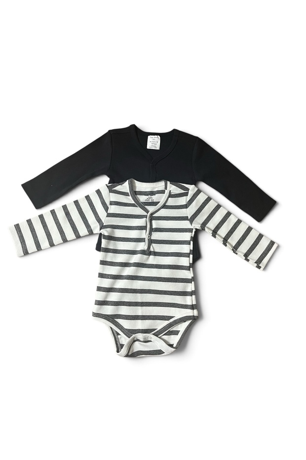 Long-Sleeved T-Shirt Bady 2-Pack