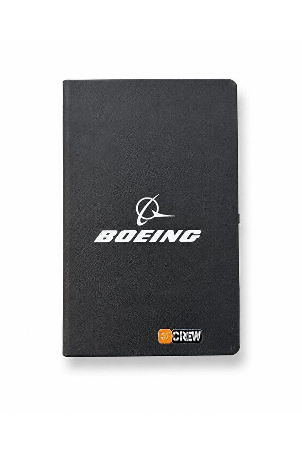 Notebook Black "Boeing Crew"
