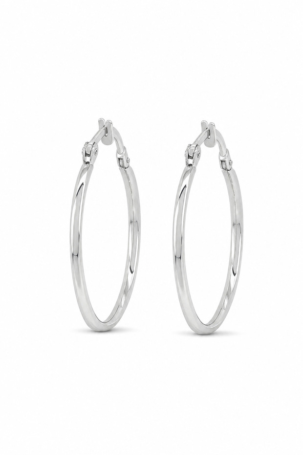 Simple and Stylish Hoop Earrings Women's Daily Use Bijouterie Accessory