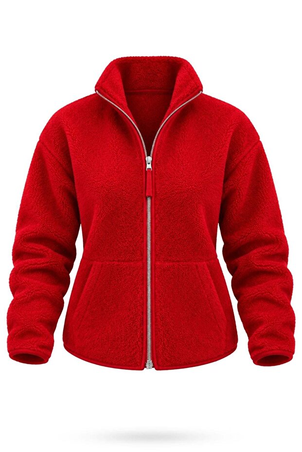 Red Fleece Jacket 23236