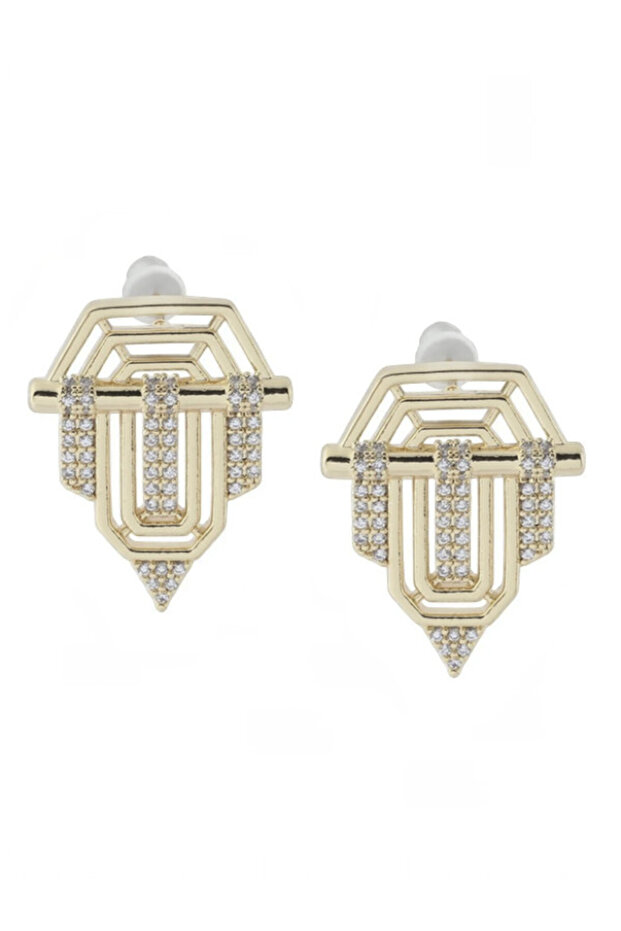 Vip Series Zircon Stone Non-Tarnishing Serenay Earrings