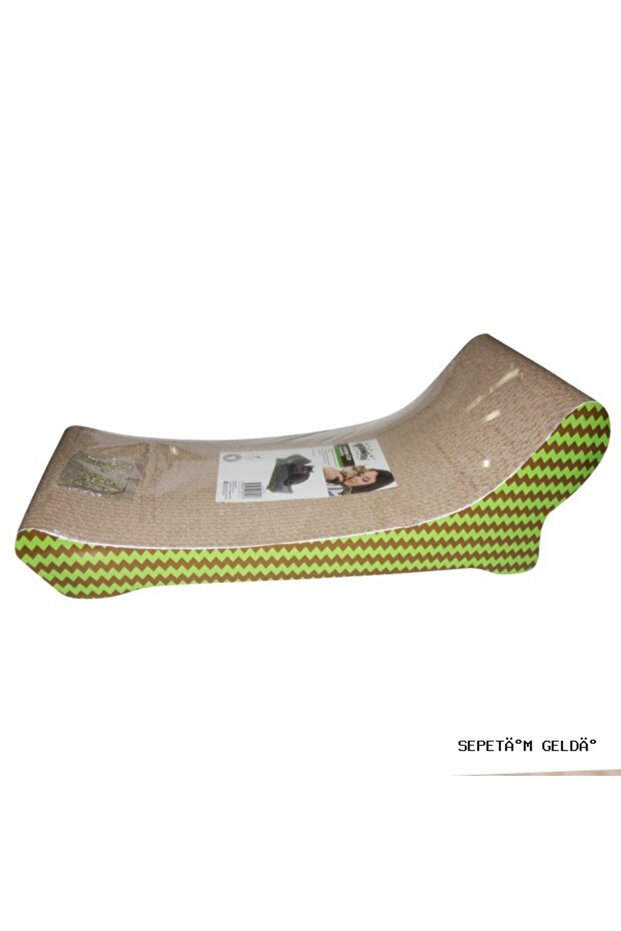 Spt-Gld Sunbed Shaped Cardboard Scratcher (222235) 47 cm