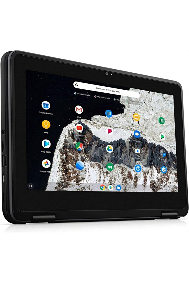 D_E_LL chromebook 3100 2-in-1 Touchscreen Laptop | 360° Convertible | 4GB RAM | 32GB Storage | Rugged Design