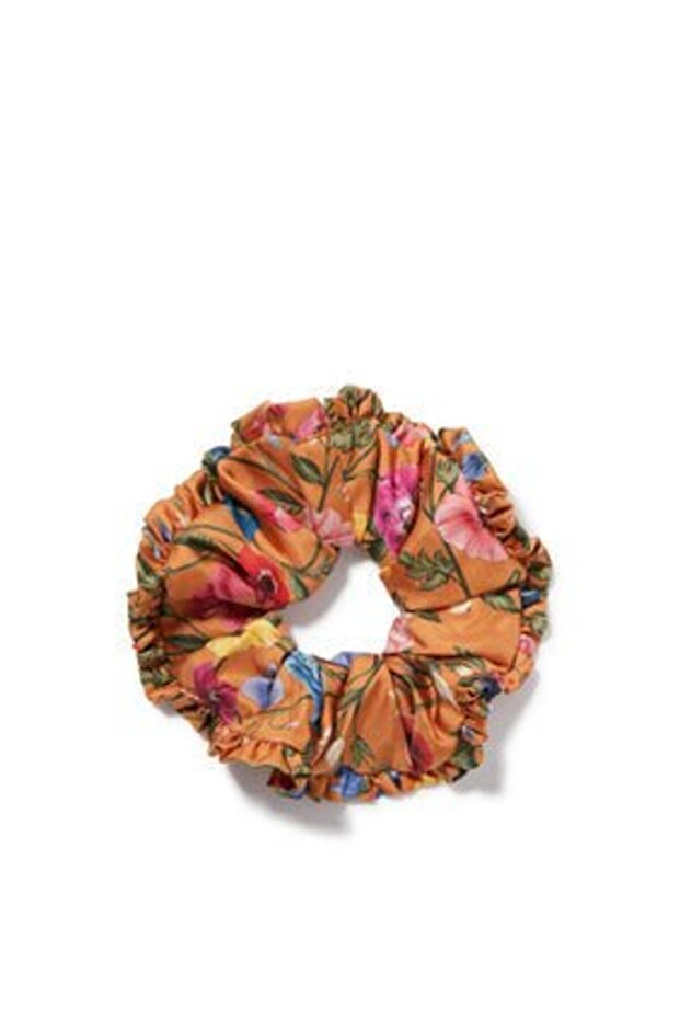 Flower Patterned Hair Elastic