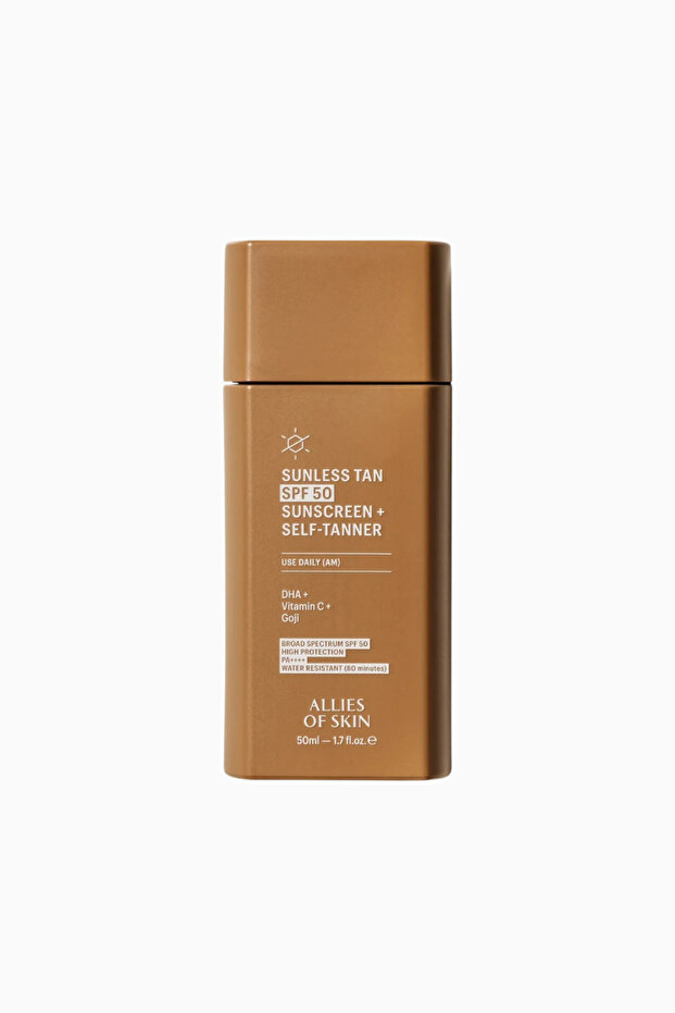 Sunless Tan Spf 50 Sunscreen + Bronzer 50ml - 50 ml
