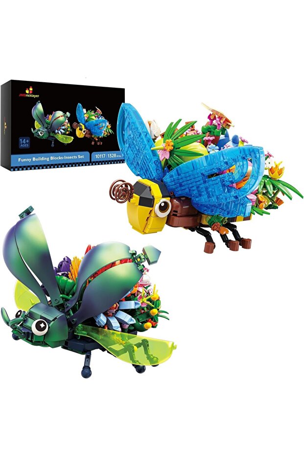 Insect Collection Flower Making Kit, 2 in 1 Firefly Kit