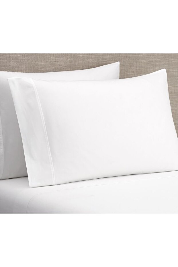 Bryce Buffalo Set of 2 Pillowcases, White
