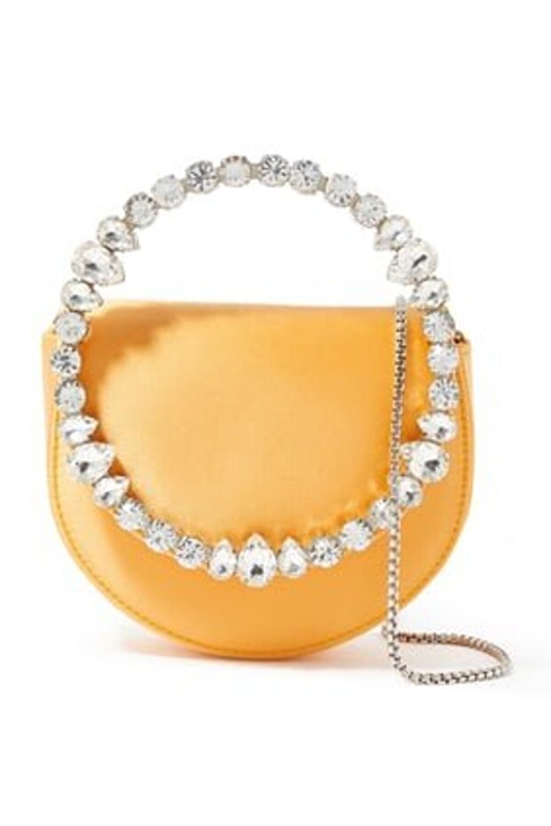 Stylish Handbag with Crystal Stone