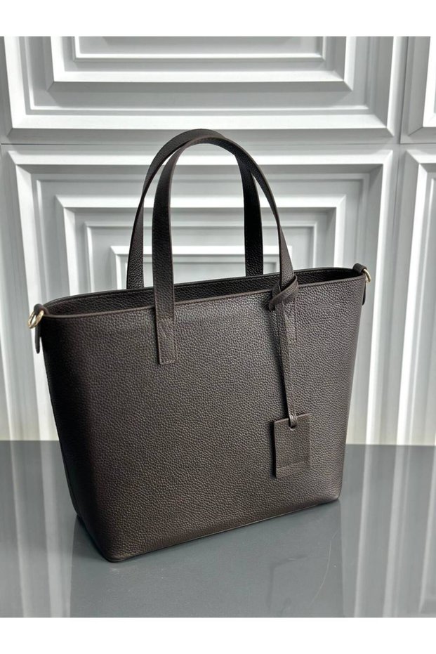 Genuine Leather Anna/Ckn Women's Handbag (Hand and Shoulder Bag)