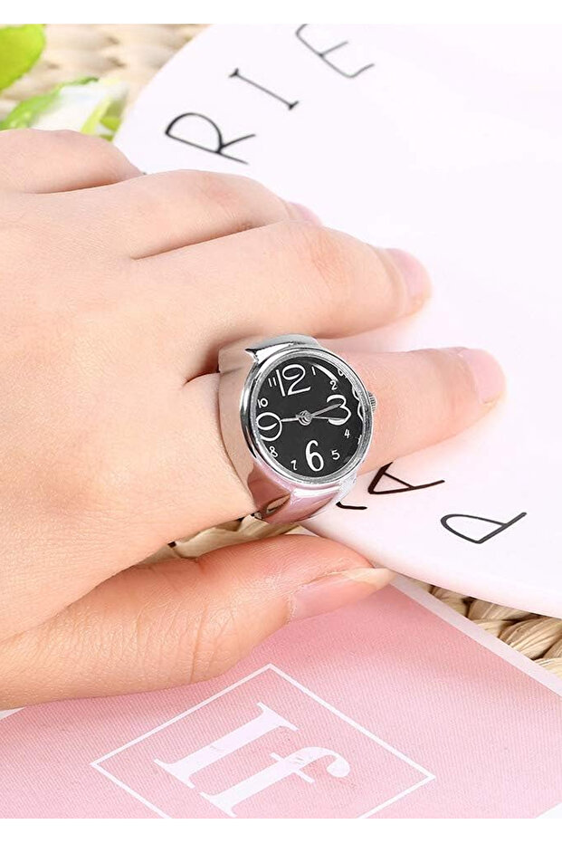 Ring Watch, Dial Finger Watch, Mini Ring Watch, Real Round Mini Watch Ring
