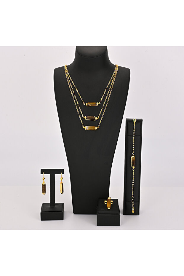 Middle Eastern Traditional Design 14 K Jewellery Set