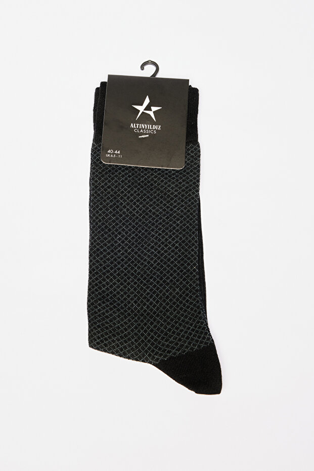 Men's Black Single Socks