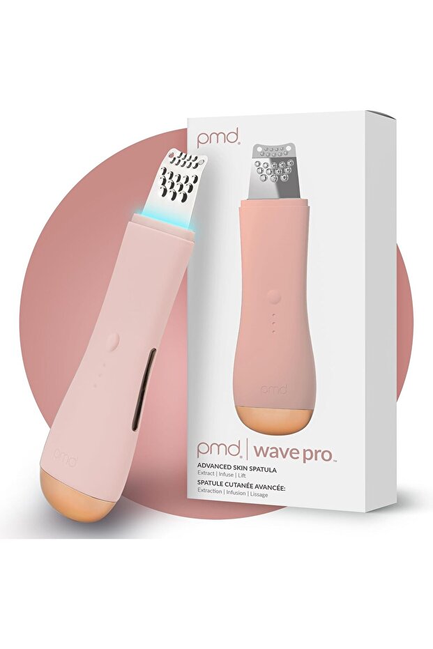 Wave Pro - Professional-Grade Advanced Skin Spatula - Extract, Infuse, & Lift - SonicGlow Vibration and E-Wave Technology - Clear Pores, Blackheads, & Whiteheads