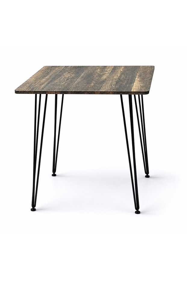 70X70 cm Square Brown Coffee Table Coffee Tables