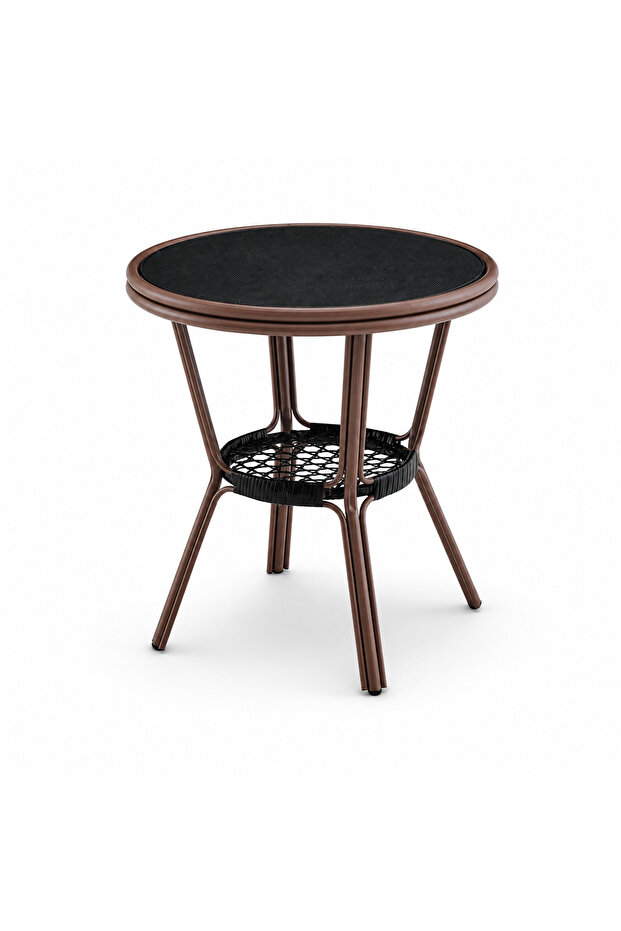 70X70 cm Round Coffee Table Coffee Color