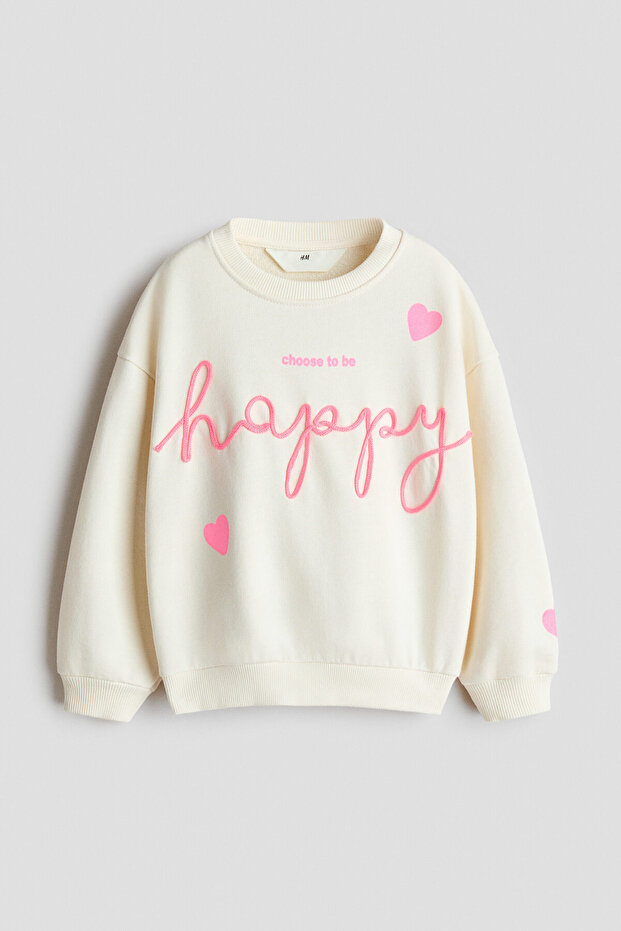 Aplikeli Sweatshirt