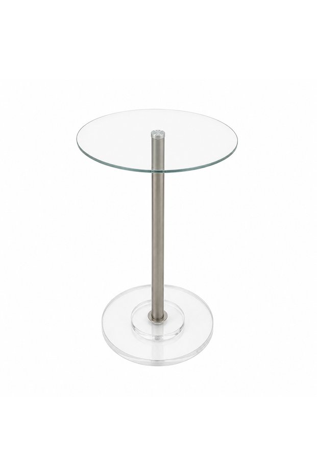 Single Service Table Silver