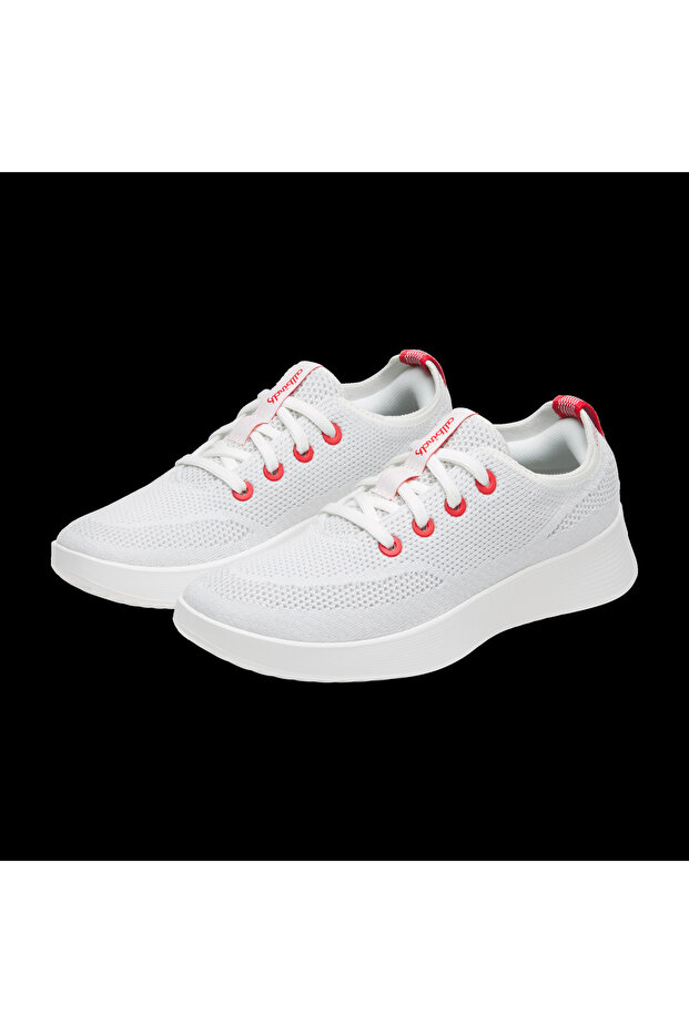 Women's Tree Runner Go - Blizzard/Bold Red (Blizzard Sole)-7-Blizzard/Bold Red (Blizzard Sole)