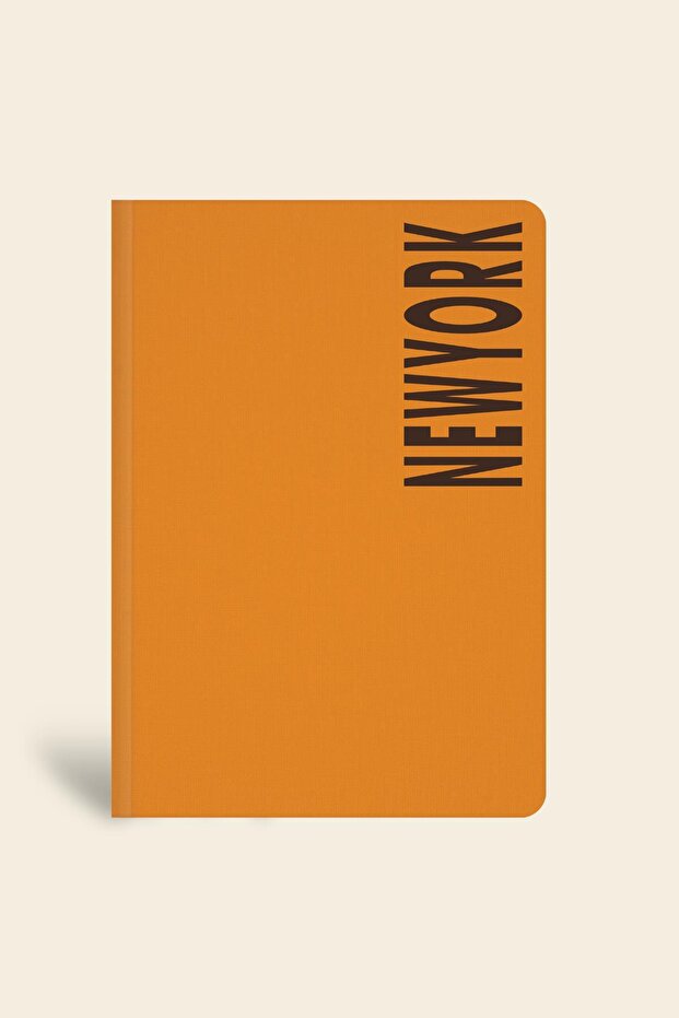 City Collection Hardcover Linen Notebook Lined New York 15X21 cm