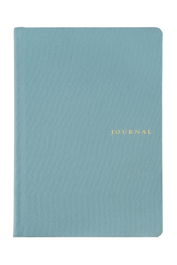 Harmoni Linen Hard Cover Notebook A5, 120 Pages, 120 Gr. Striped