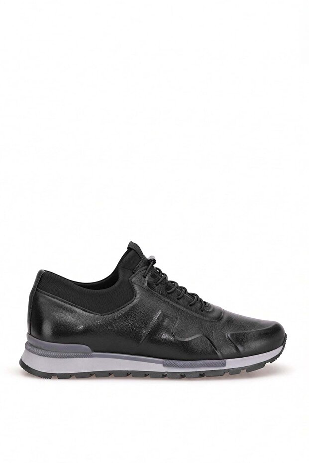 26Ksrr5333 Men's Genuine Leather Casual Shoes Black