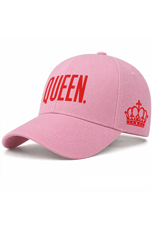 Queen. Crown Printed Velcro Cotton Hat