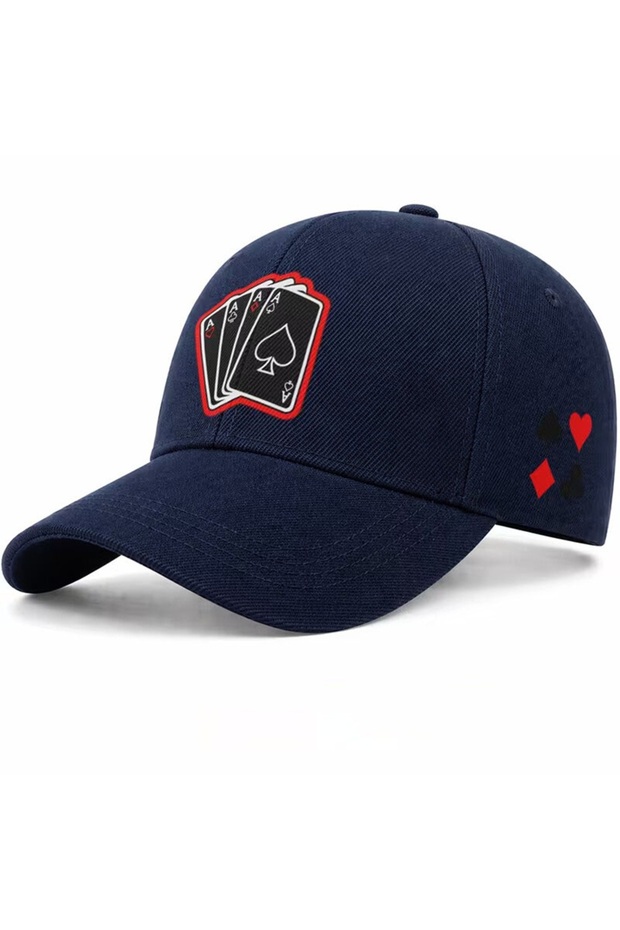 Four of a Kind Ace Printed Velcro Cotton Hat