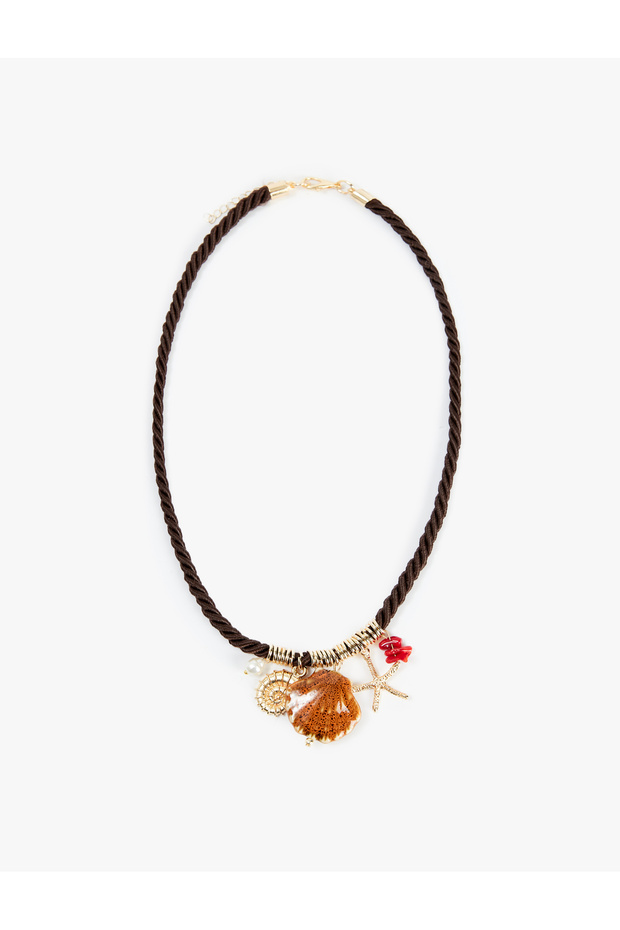 Sea shell charm necklace