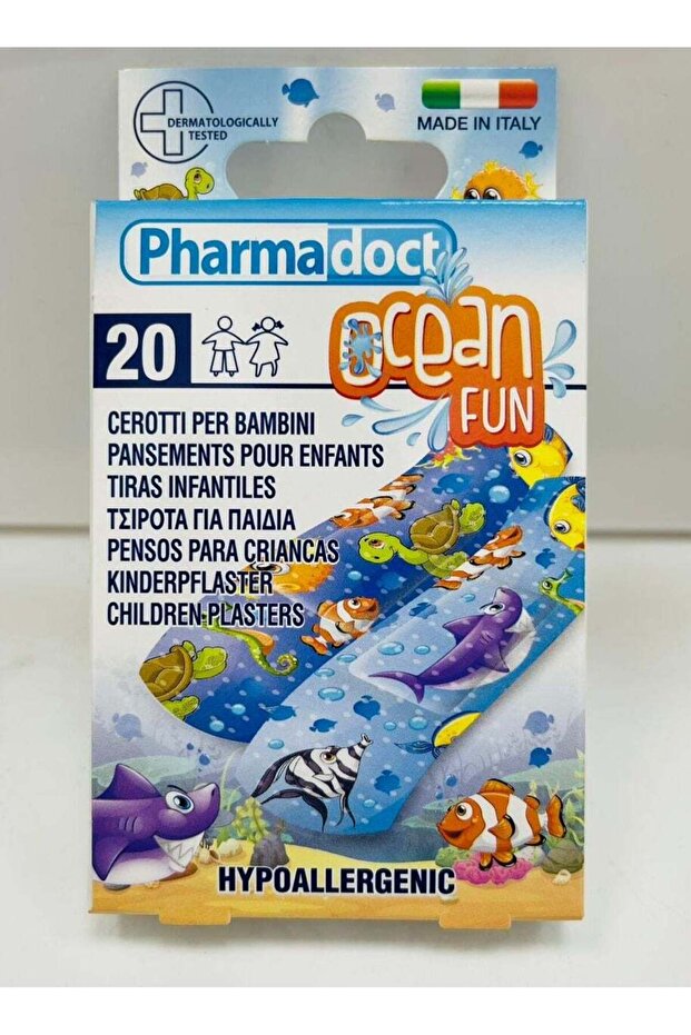 Children’s Plasters 20pcs Soft Skin Friendly Kids Bandages for Cuts & Scrapes First Aid Protection Strips for Daily Use