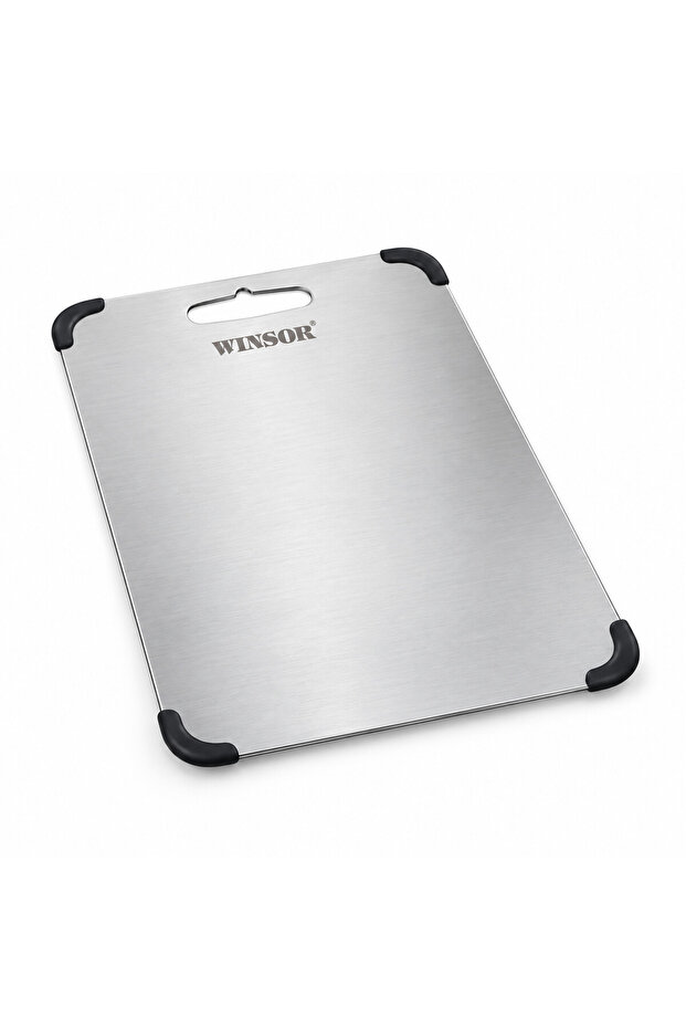 Stainless Steel Cutting Board 39Cm | Premium Scratch & Rust Resistance Surface | Easy To Clean | 1.2 MM Thickness | WR80844
