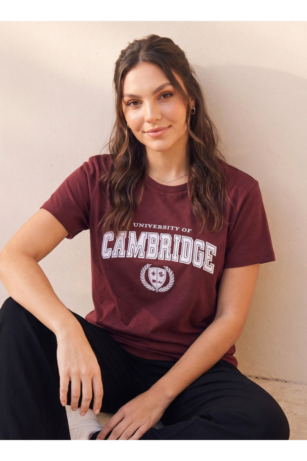 Youth Cotton T-shirt with Embroidery