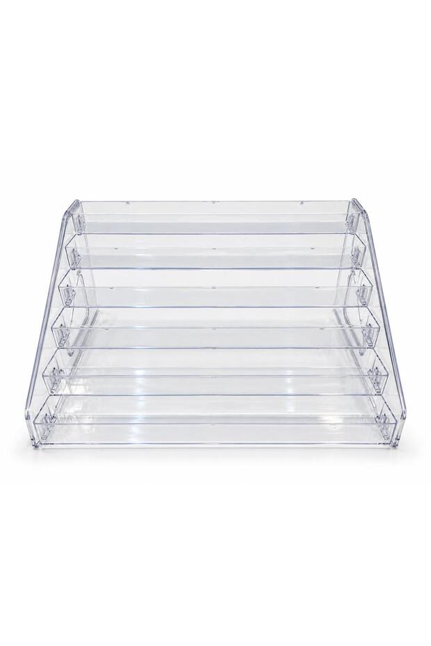 Phone Wallet Stand 6 Tiers – Multi-Compartment Organizer Stand 25 × 31 × 16 cm