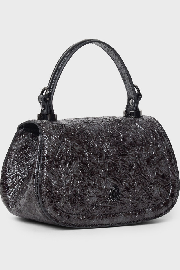 Italian Design 100% Genuine Leather Women's Hand and Shoulder Bag - Handcrafted Italian Style Crossbody Model