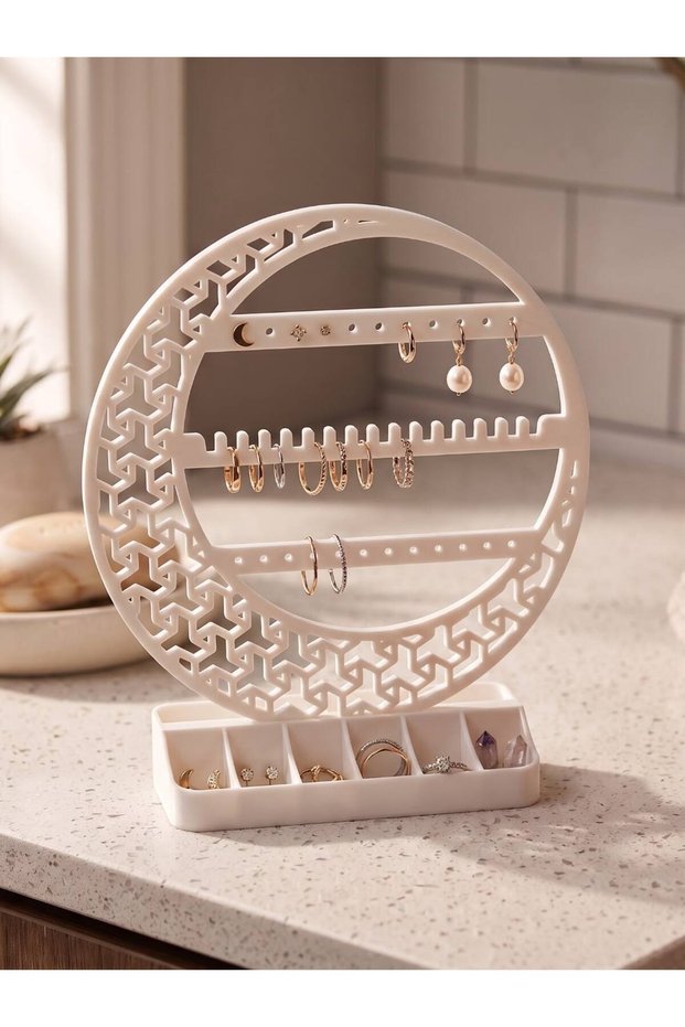 Jewelry Stand, Earring Holder, Earring Stand, Jewelry Stand - Earring Stand - Necklace Hanger - Jewelry Organizer
